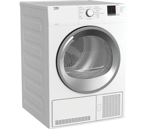 beko sèche-linge hublot dbbu8112ga0ws 8kg blanc|Sèche.